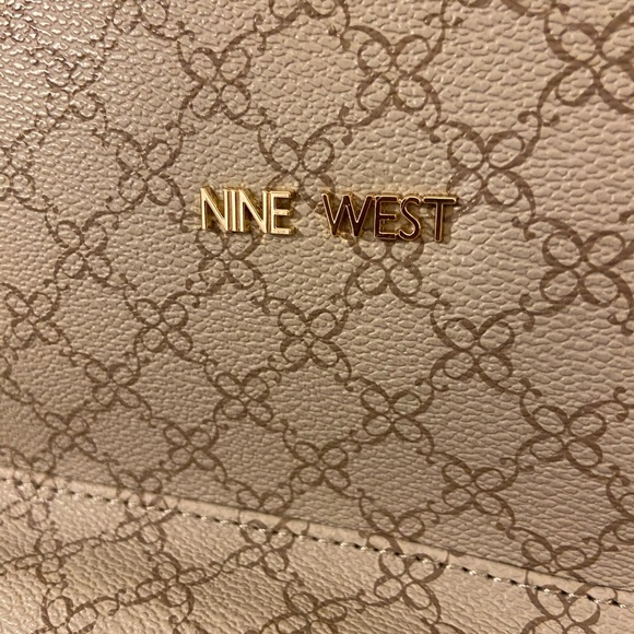 NWT NINE WEST medium Dome Logo Backpack - Picture 6 of 12